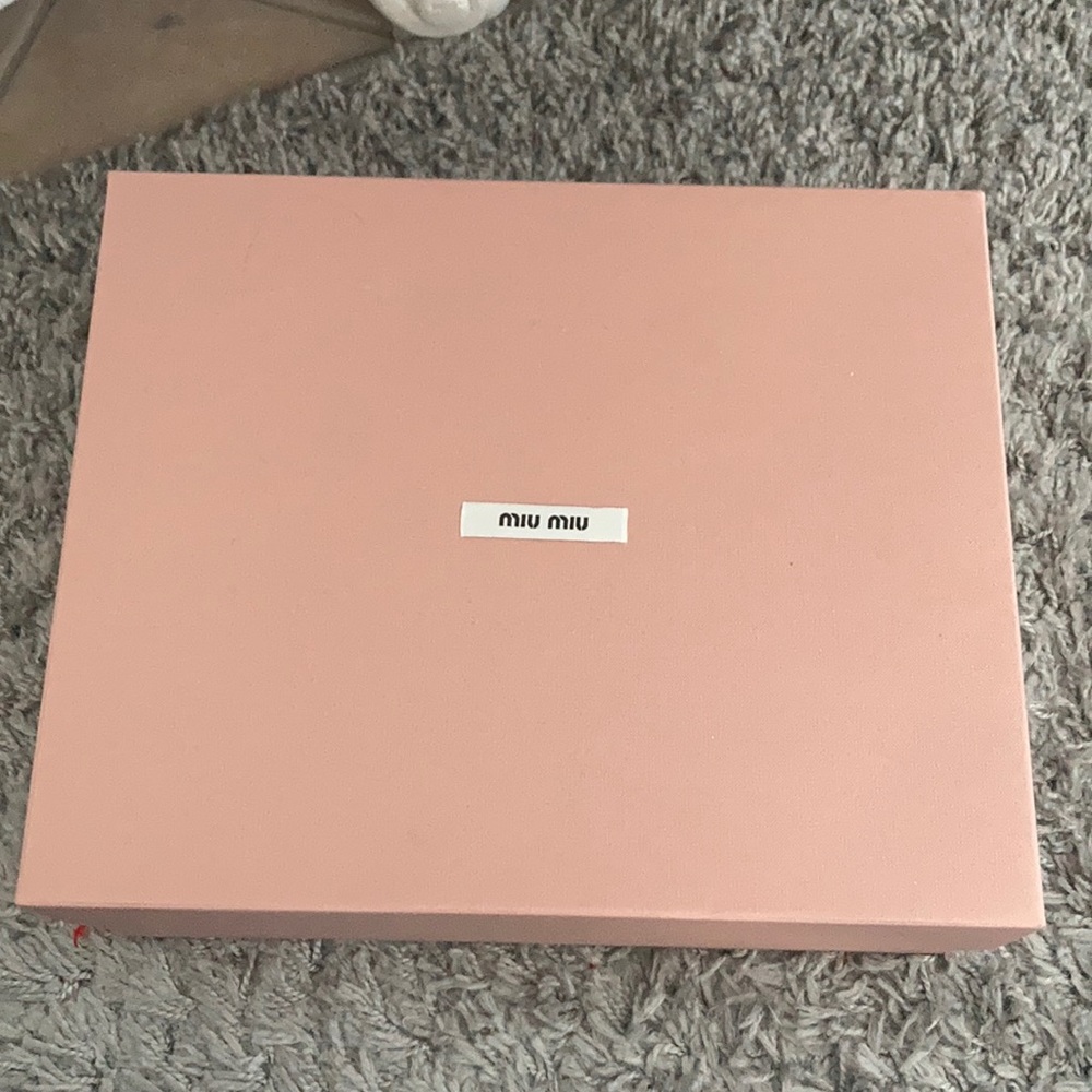 Miu Miu Shoe Box Only - image 1